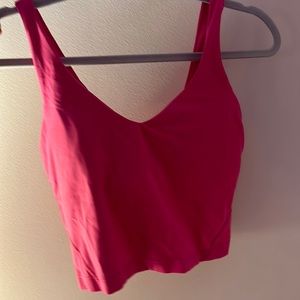 Lululemon sonic pink align tank